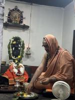 Purnahuti and Pujana by HH Swamiji at Shri Vishveshwara Venugopala Temple; Paduka Pujana (14 Feb 2026) Pictures Courtesy of Shri Shriram Shirali